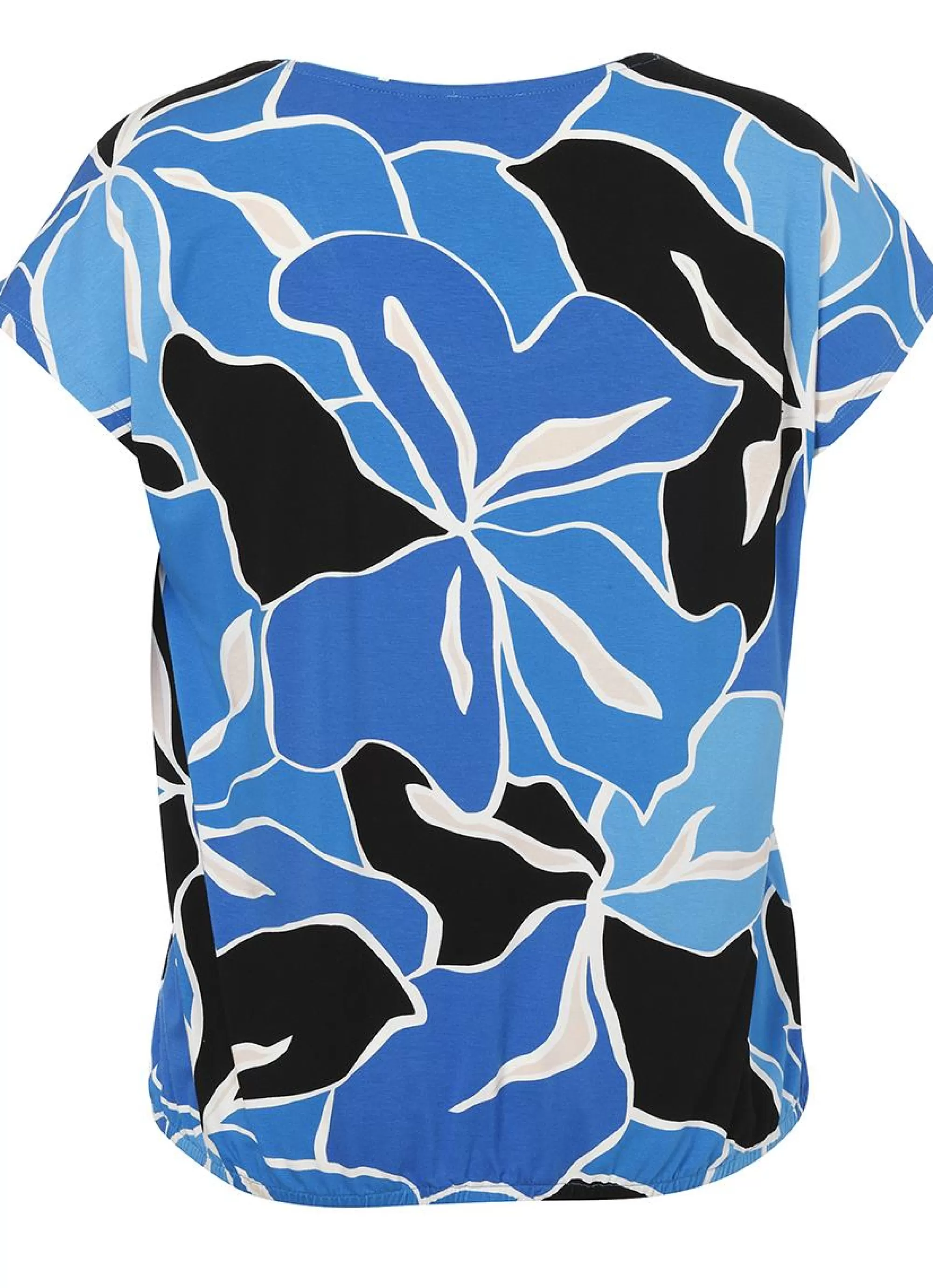 New Via Appia Due Shirt 2422750 - 583 Blauw-Zwart-Wit