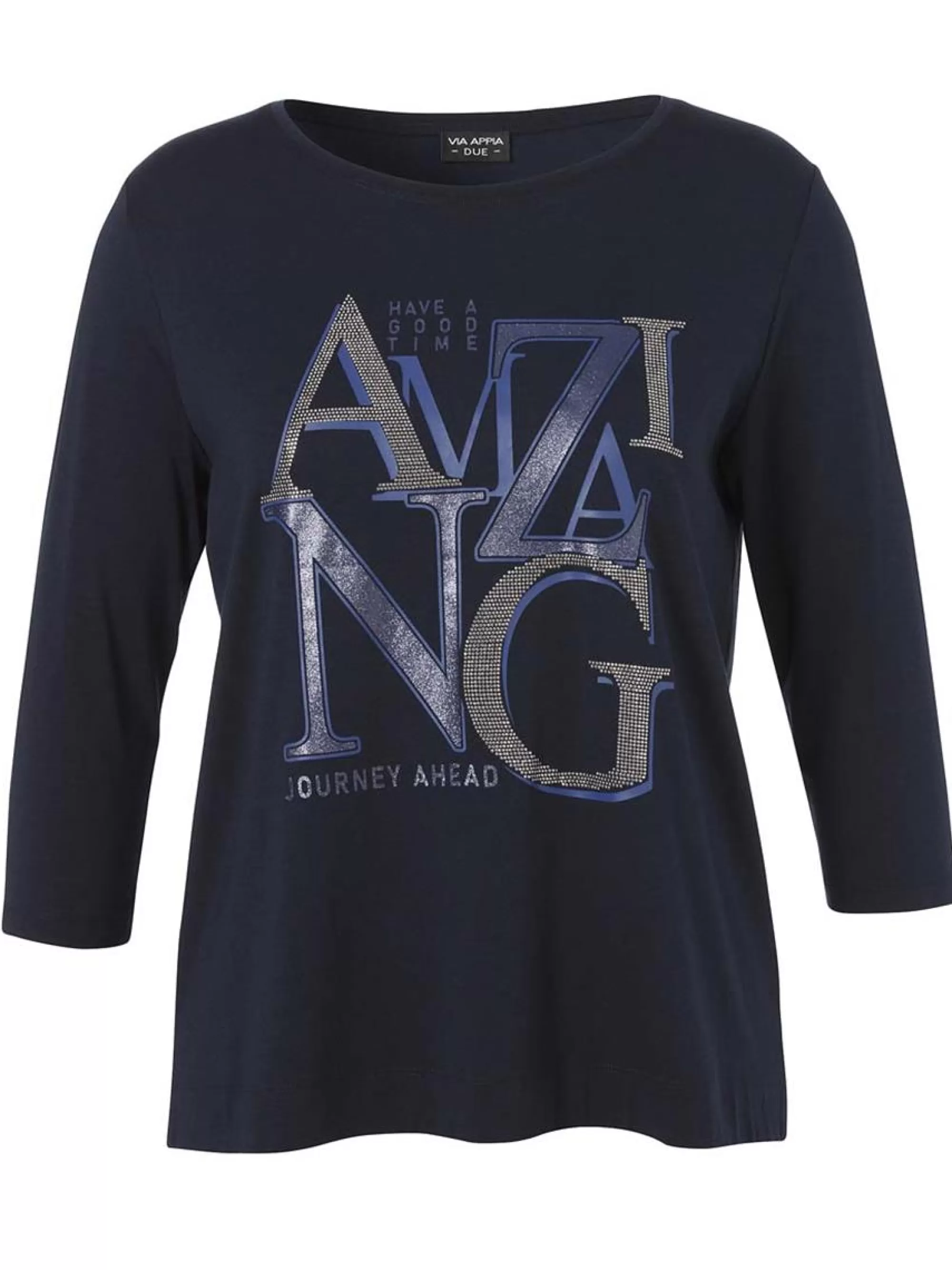 New Via Appia Due Shirt 853010 - 803 Navyblue