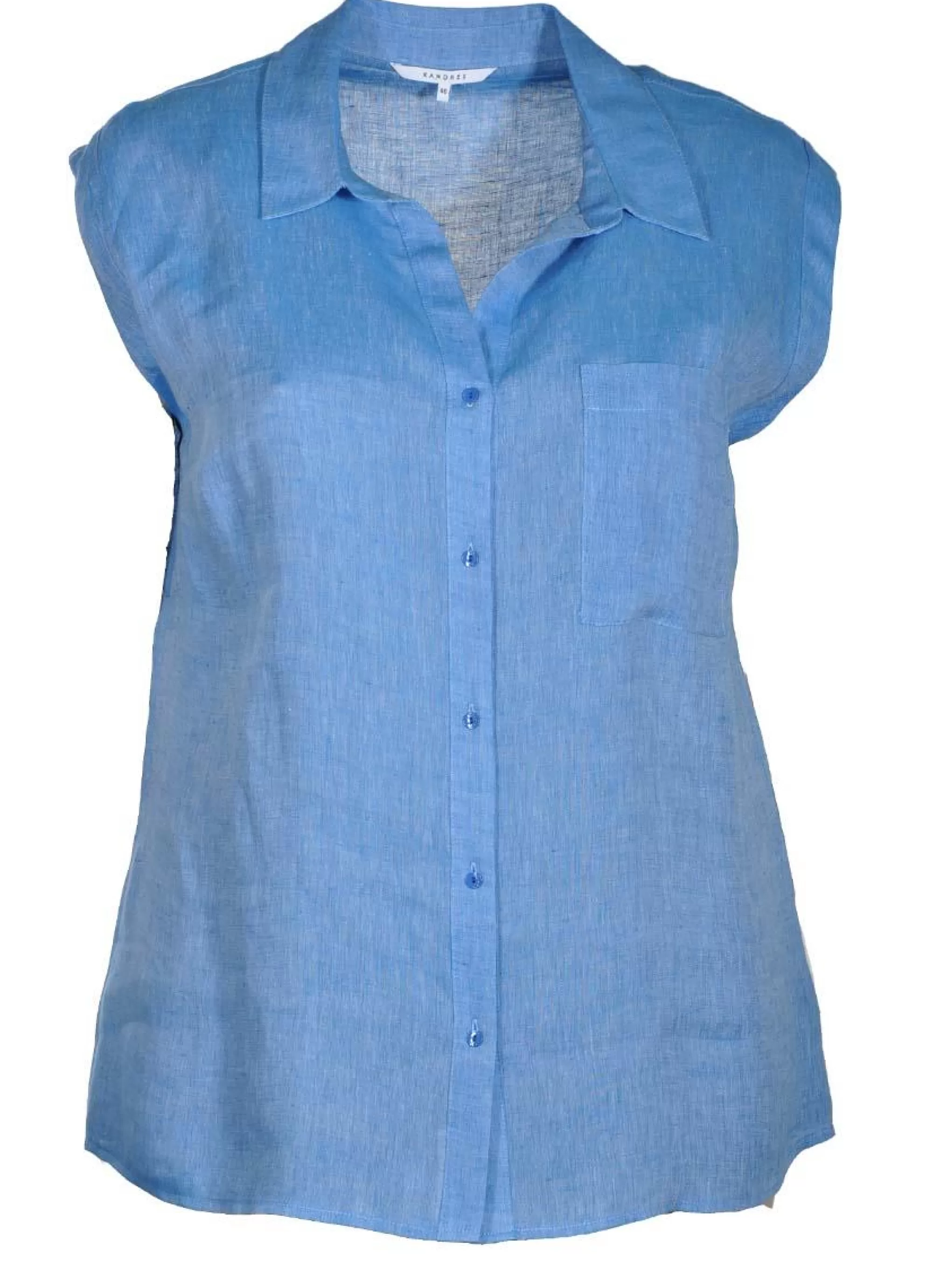 Best Sale Xandres Blouse Hesti 14165-02 -0254 Olympian Blue