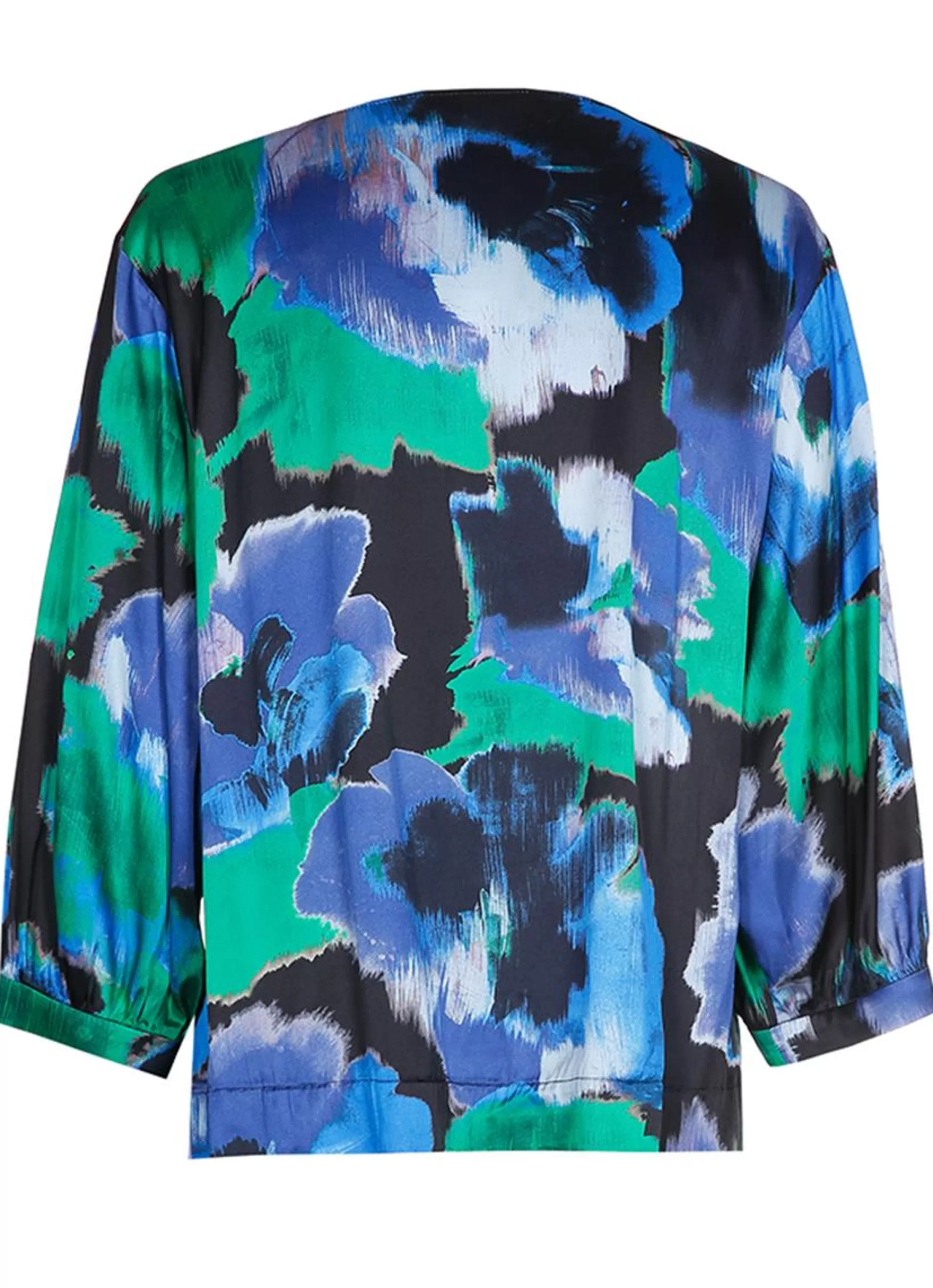 New Xandres Blouse Holos 61034-01 - 0045 Green,Blue,Black Multi