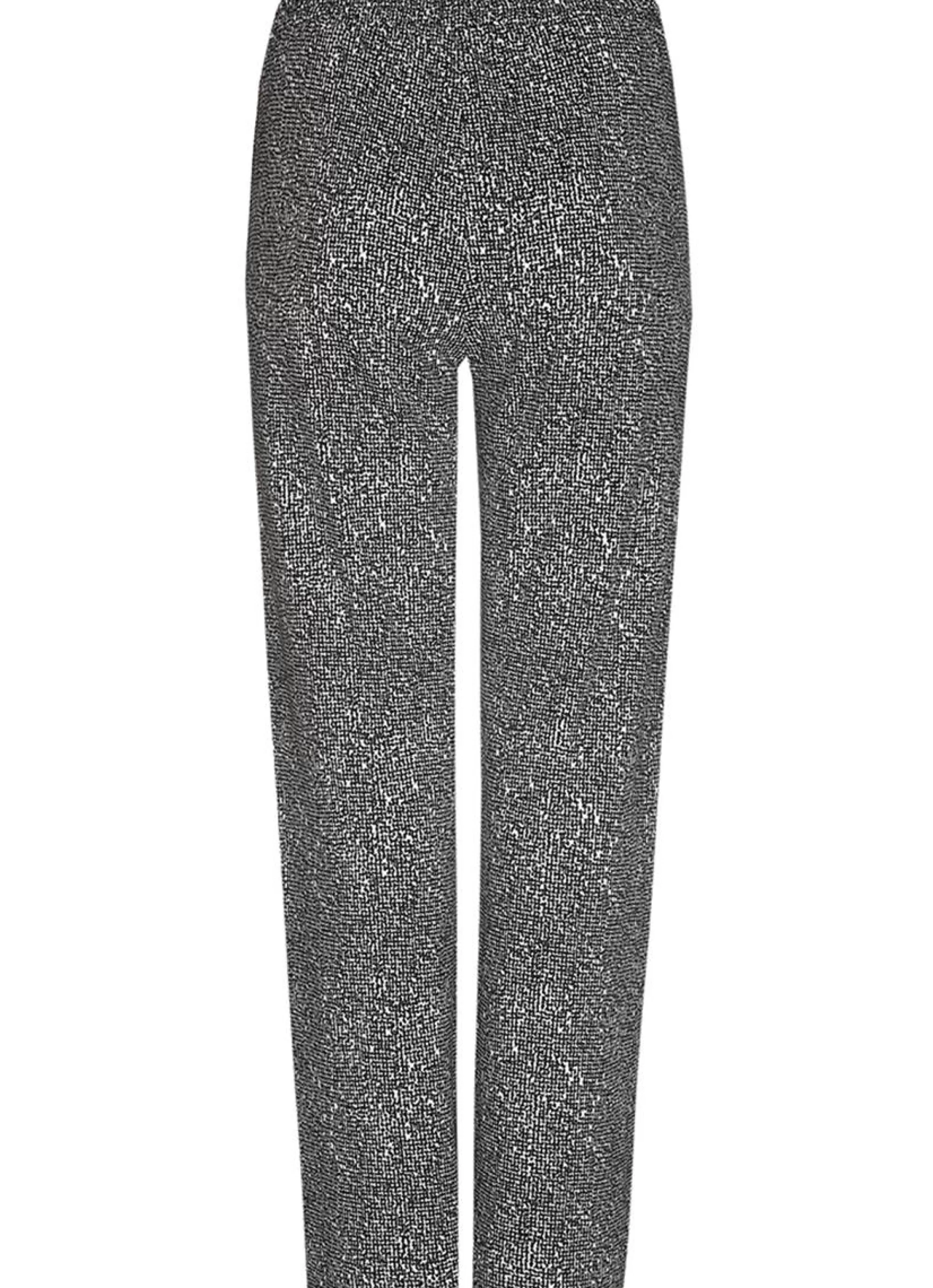 Fashion Xandres Broek Flamoo 89913-18 - 0045 Black Ecru