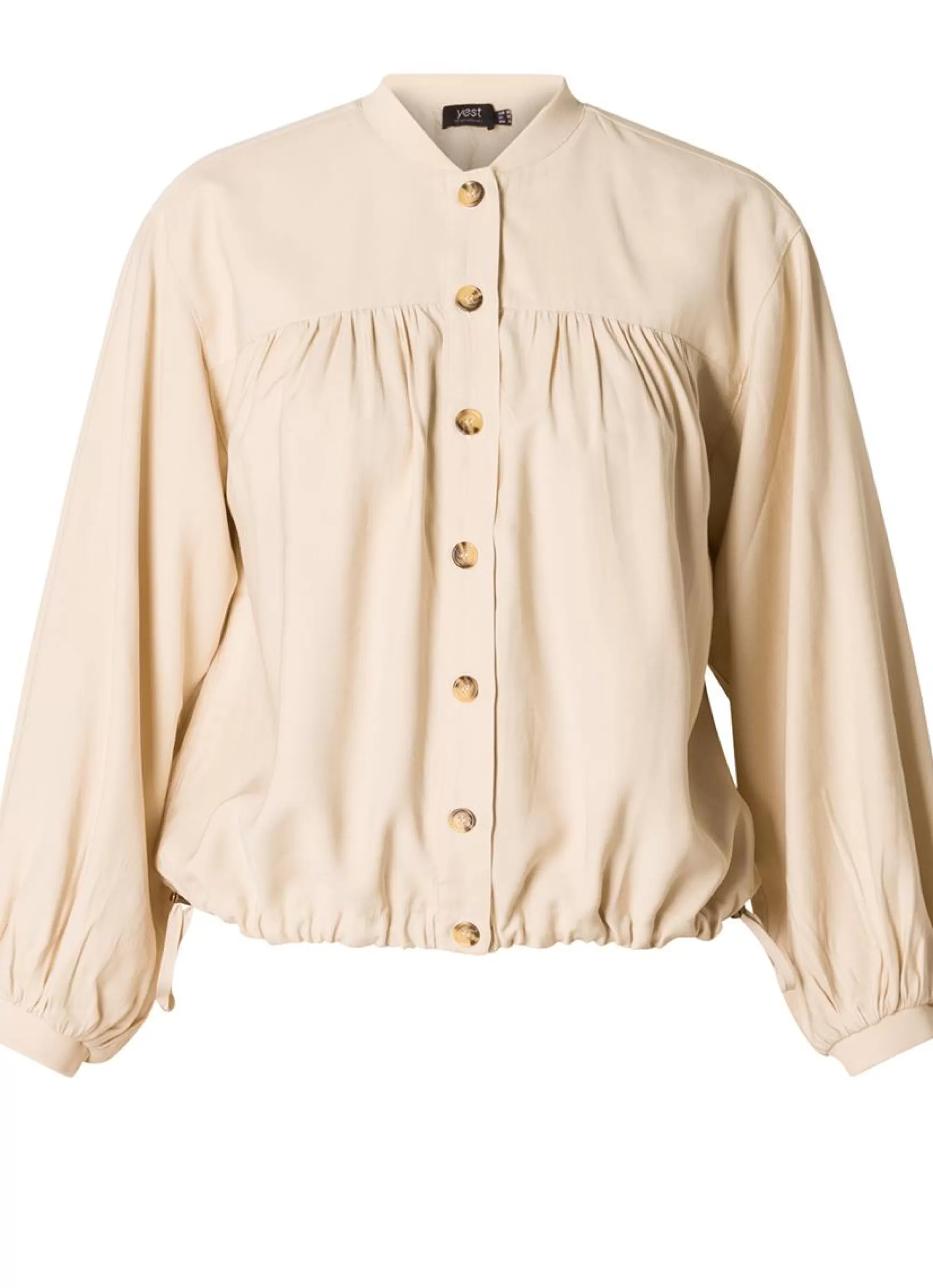 Shop Yesta Blouse Yarah A004373 - 10002 Light Beige