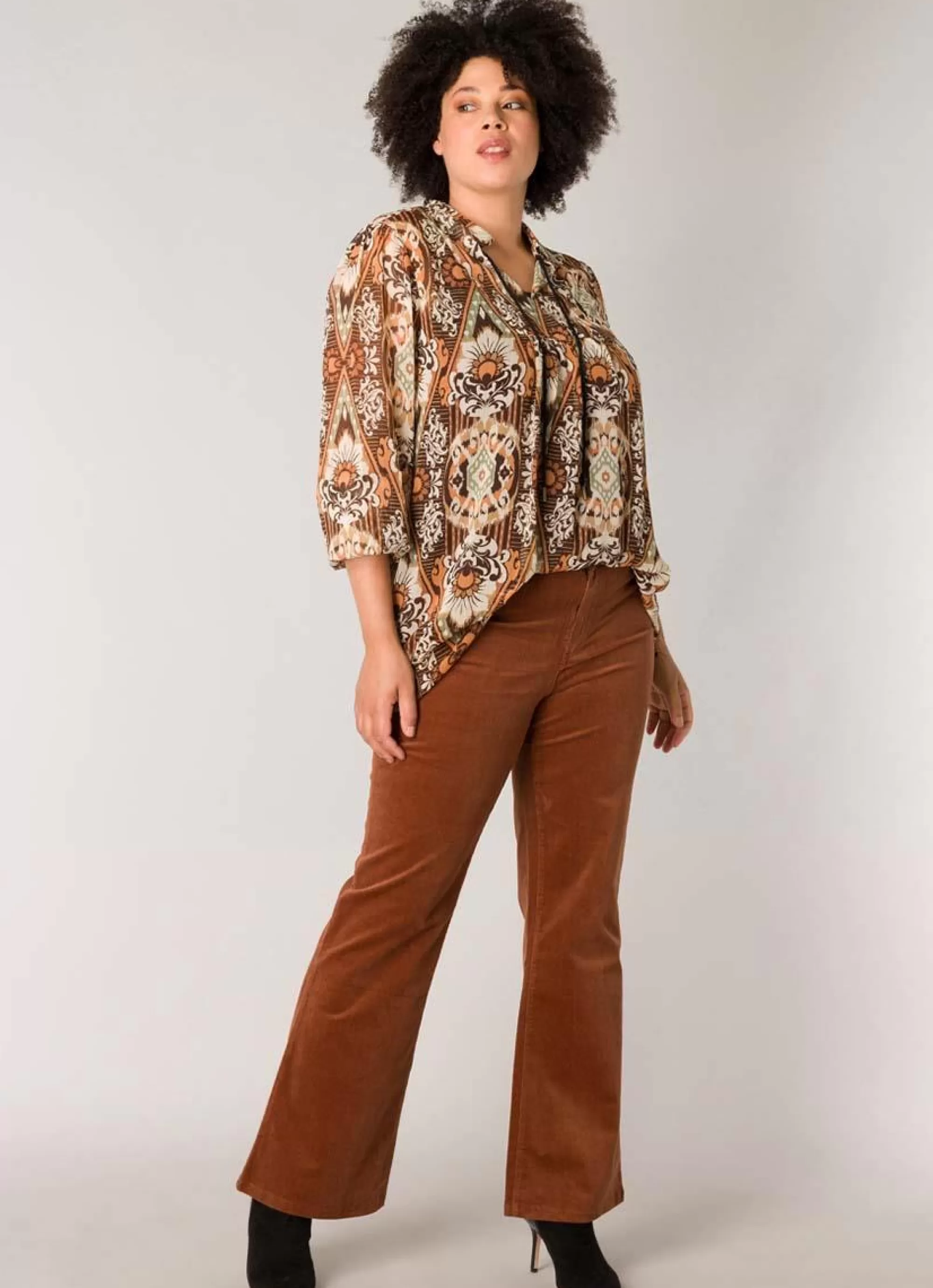 Best Sale Yesta Broek Rachel A004069 - Warm Brown