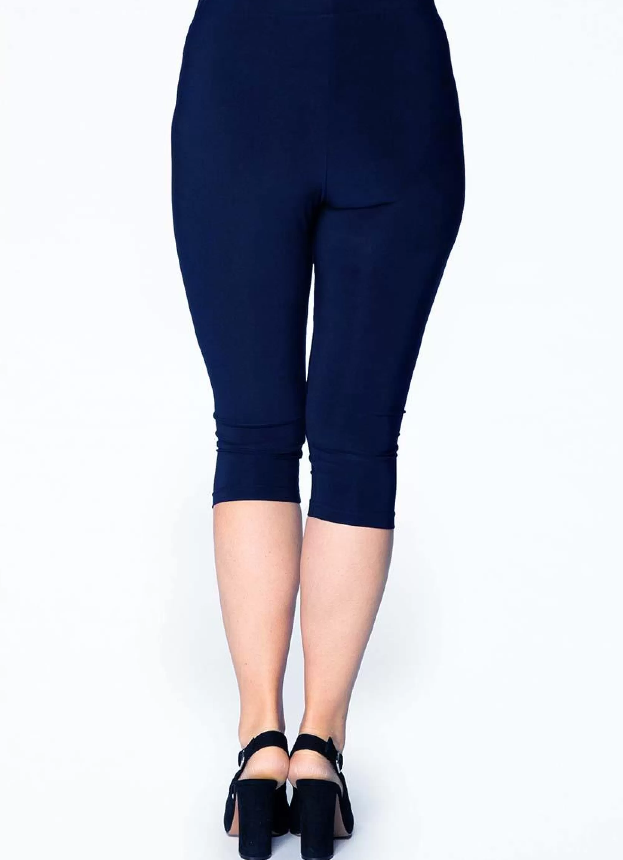 Hot * Yoek 7/8 Capri Legging Dolce B5594 Marine