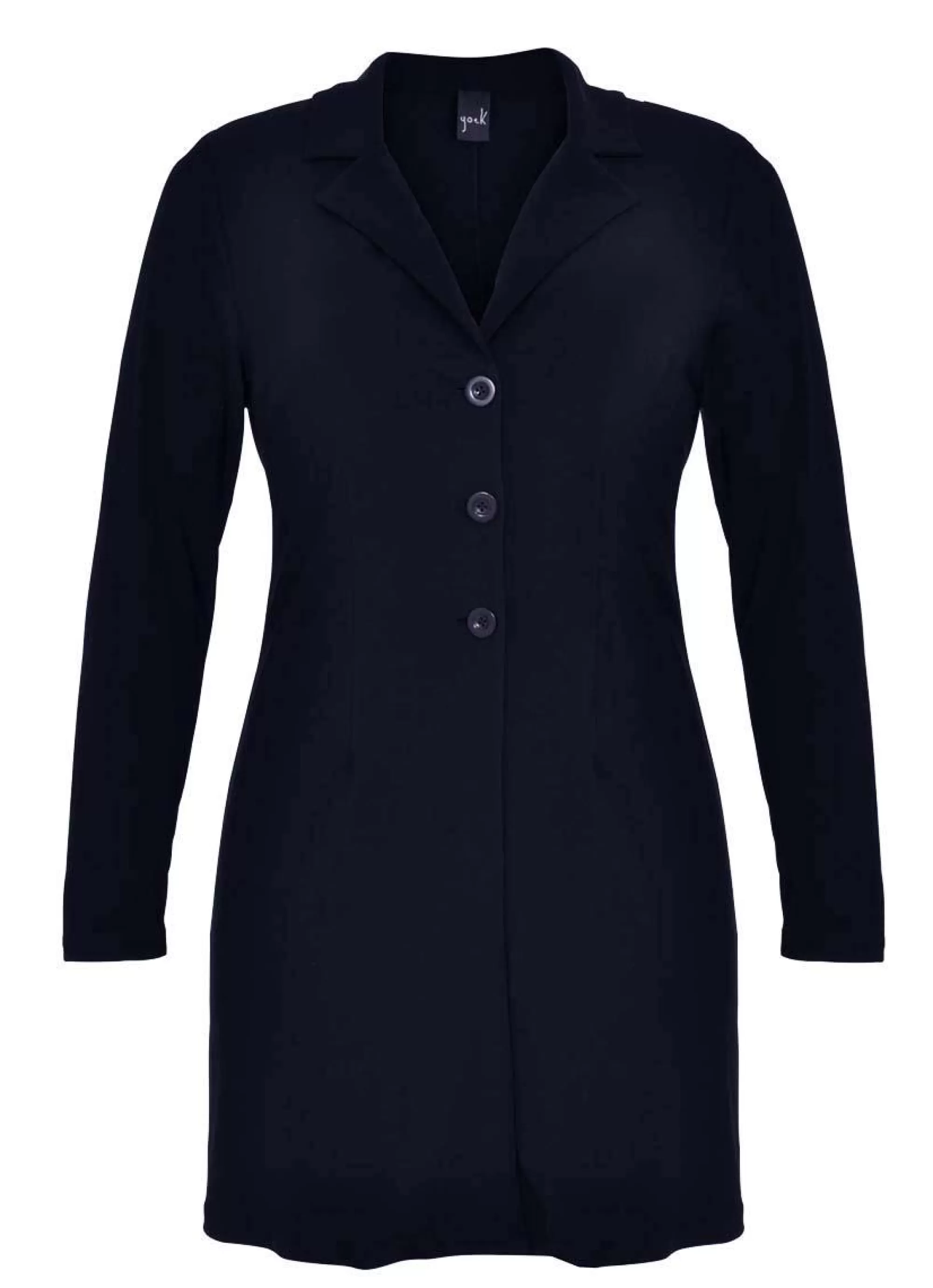 Cheap Yoek Blazer Long Dolce B1701 Marine. Grote Maten Mode.