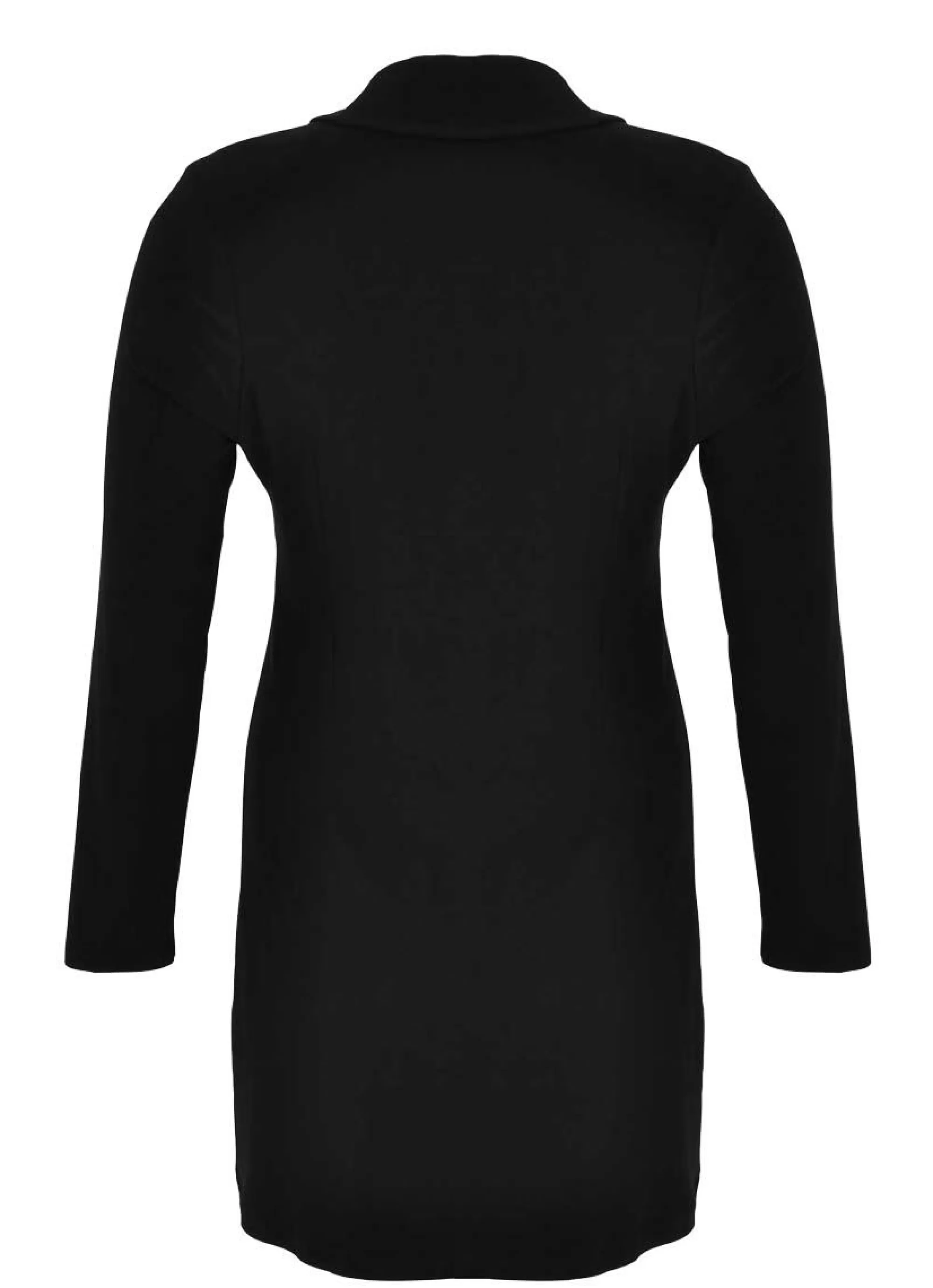 Shop Yoek Blazer Long Dolce B1701 Zwart. Exclusieve Grote Maten Mode.