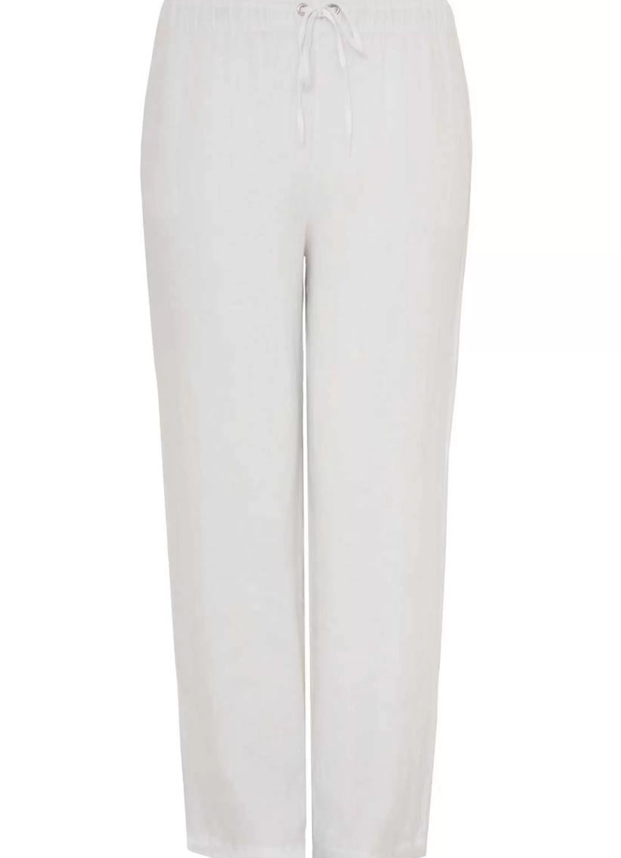 Discount Yoek Broek Long Linen B5521 - 201 White