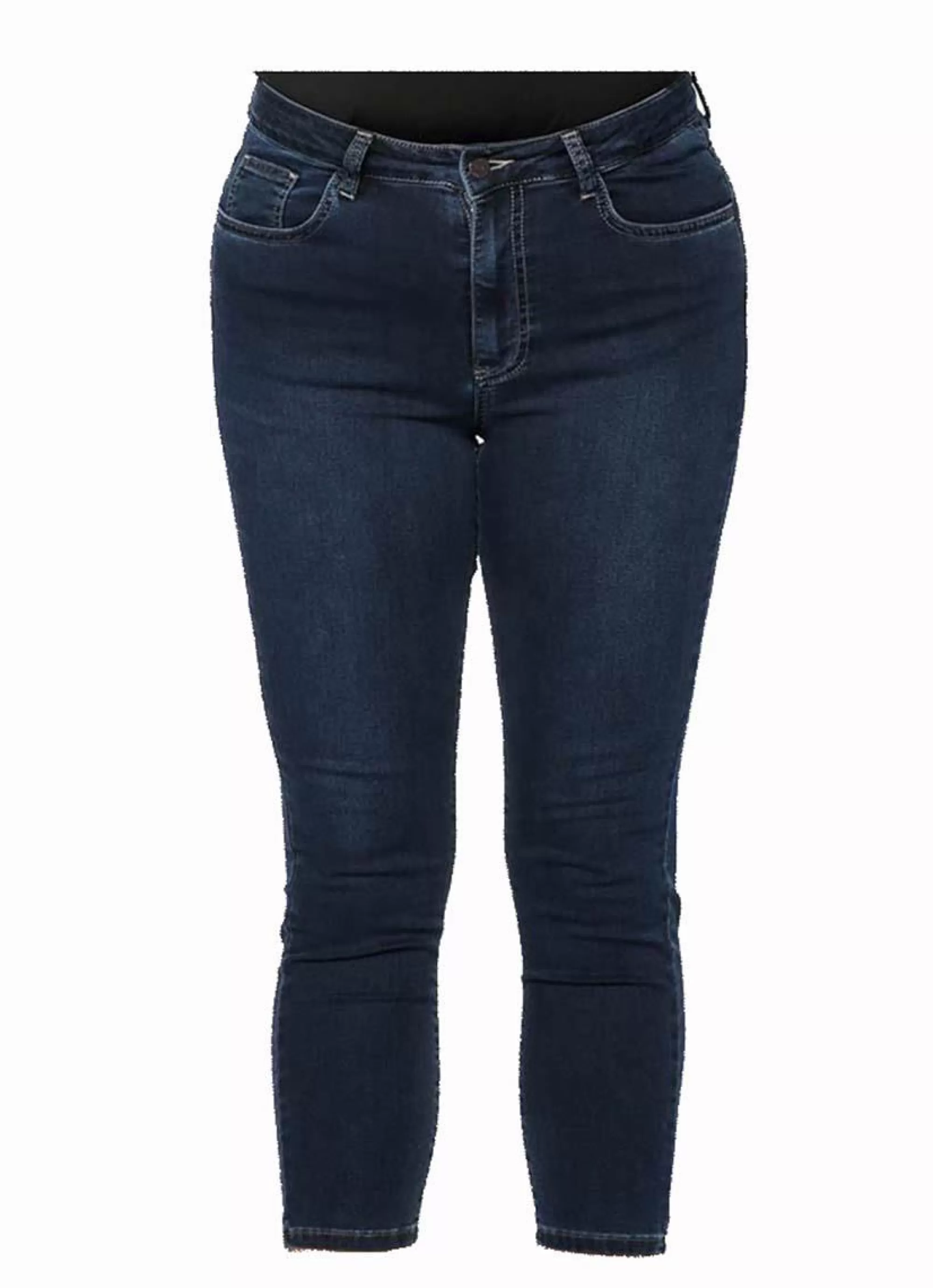 Online * Yoek Jeans 7/8 Met Rits B5550 Dark Indigo