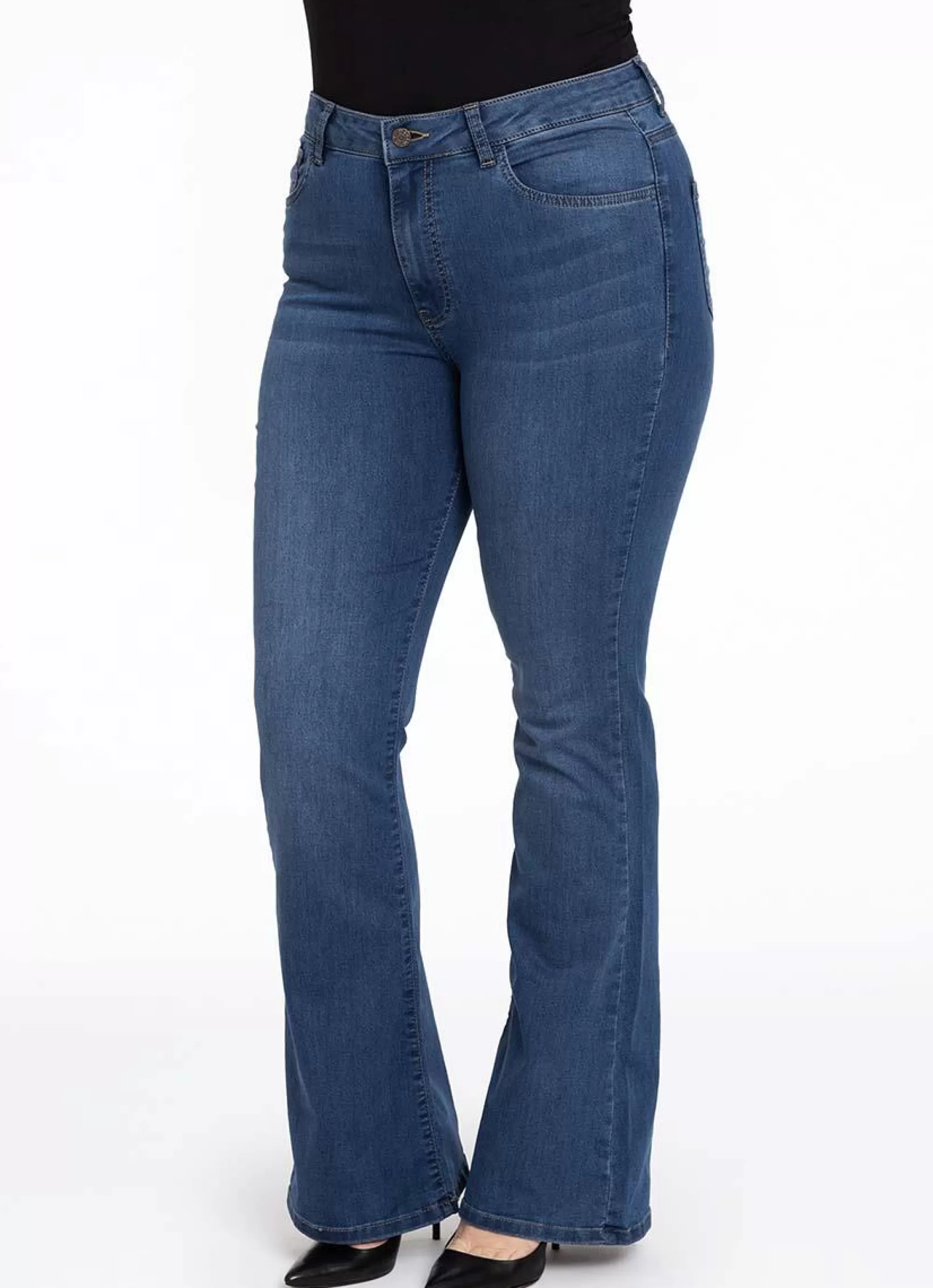 Online * Yoek Jeans Flare B5598 - 232 Indigo