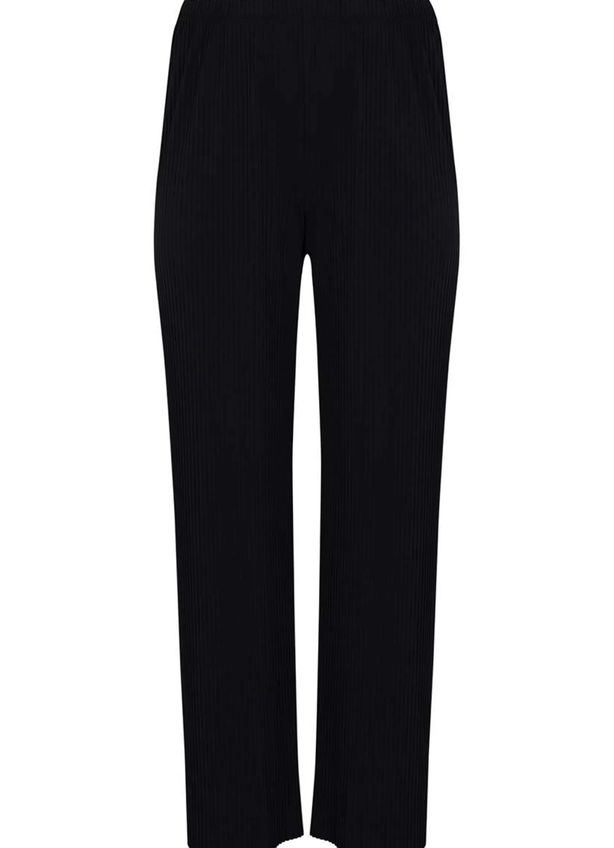 Best Yoek Trousers Long Plisse 2205524 - 210 Black