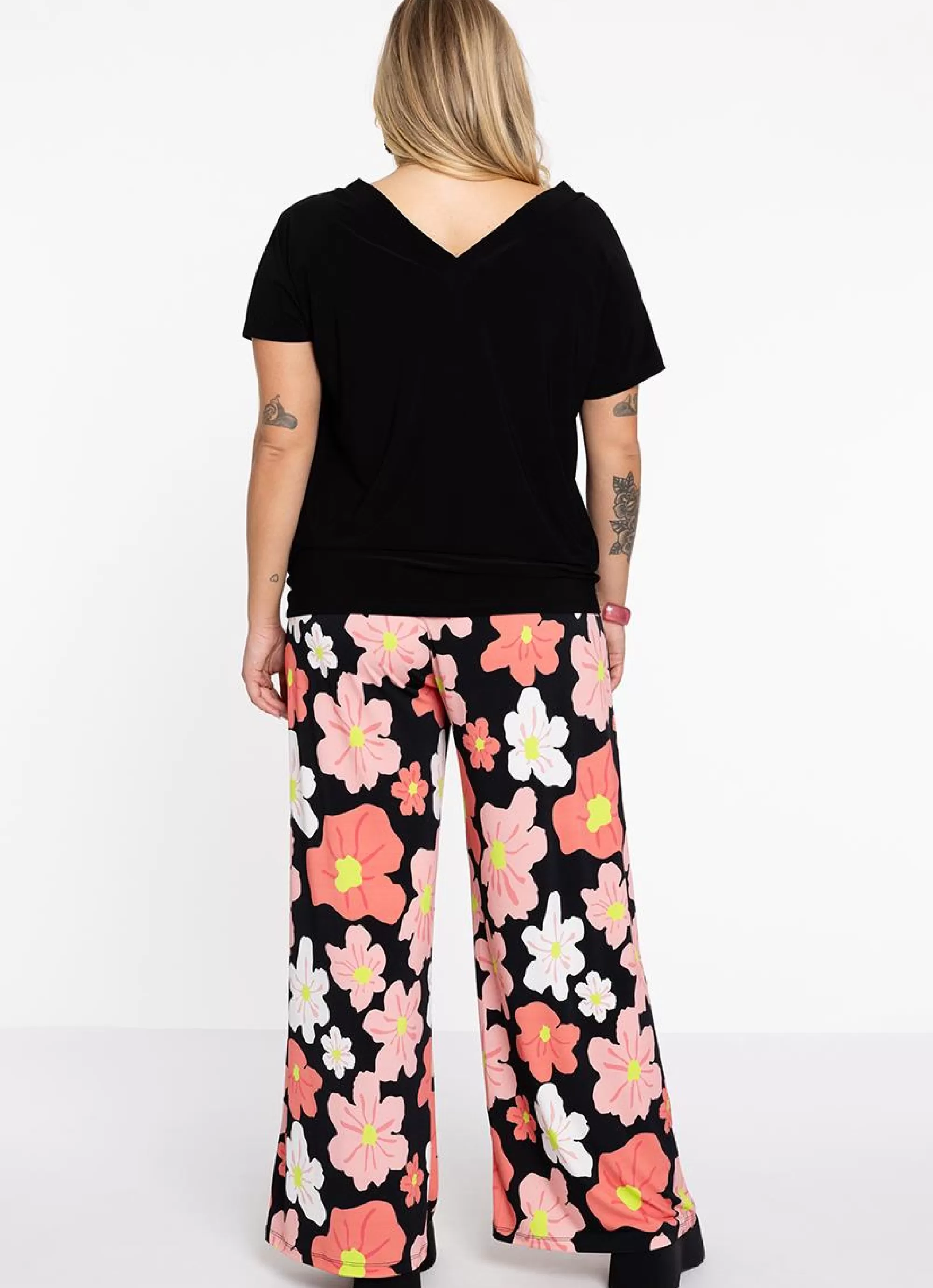 Best Yoek Trousers Loose Fit Hibiscus 2215598 - 210 Hibiscus