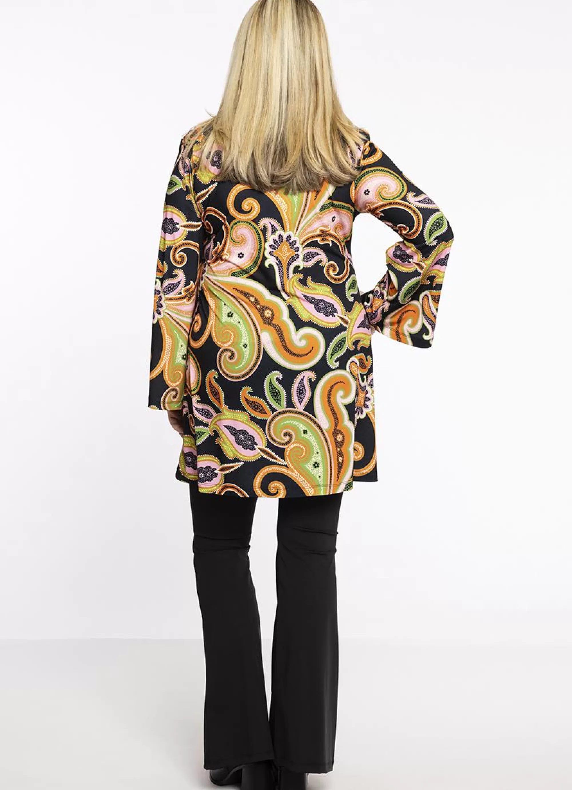 Best Sale Yoek Tunic Wide Bottom Chain Paisley 1914629 - 210 Paisley