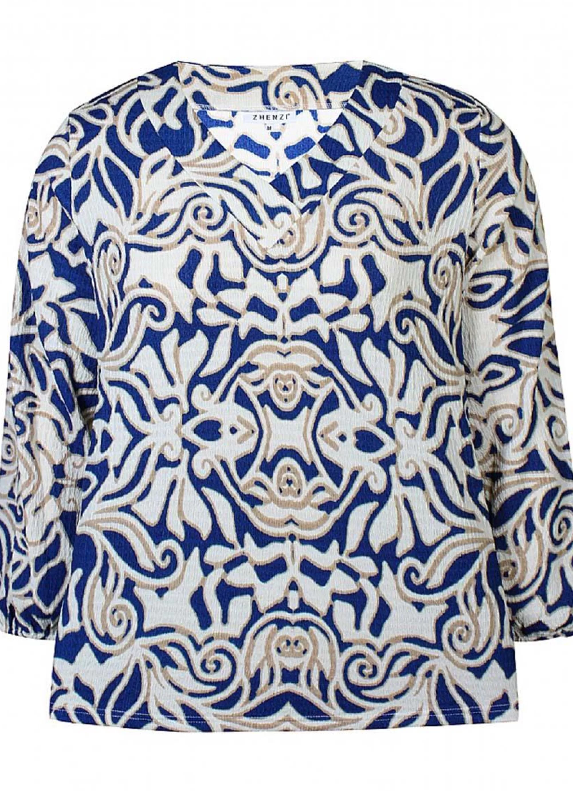 New Zhenzi Blouse Imary 200118 - 57470 Multi Blauw