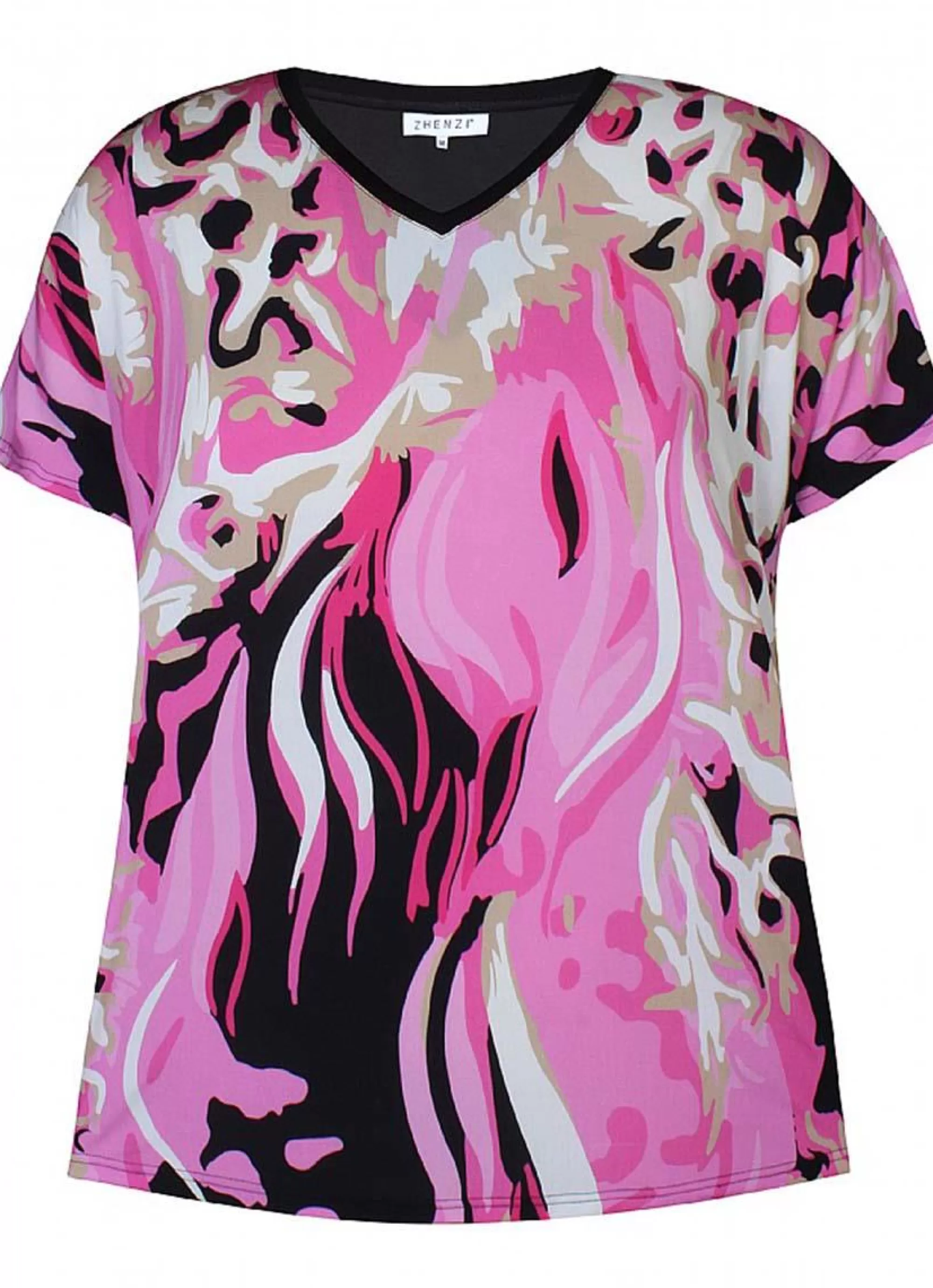 Hot Zhenzi Shirt Ariella 200097 - 37500 Multi Roze